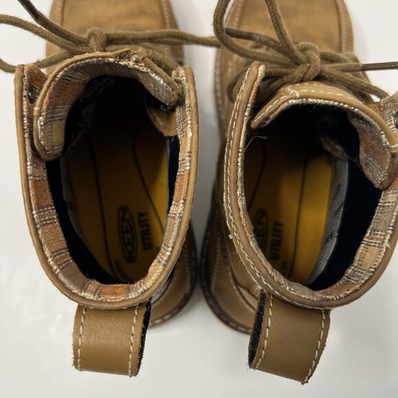 Keen Utility San Jose 6" Womens Size 8.5 Brown Safety Toe Waterproof Work Boots - Picture 9 of 11